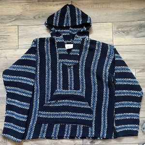 Baja Hoodie/Mexican Rug